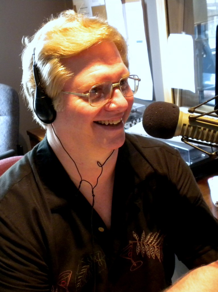 Michael Hogge, Host of KKFI's "Arts Magazine" radio show