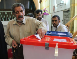 2013 Iranian ballot box