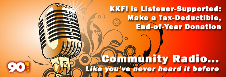 KKFI Donate at the End of the Year 2014